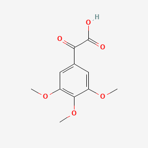 molecular formula C11H12O6 B1312200 2-oxo-2-(3,4,5-trimethoxyphenyl)acetic Acid CAS No. 88755-16-2