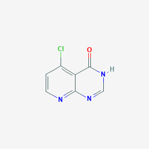 molecular formula C7H4ClN3O B13122012 5-Chloropyrido[2,3-d]pyrimidin-4(3H)-one 
