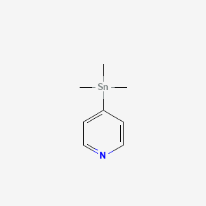 molecular formula C8H13NSn B1312202 Trimethyl(4-pyridyl)tin CAS No. 59020-06-3