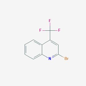 molecular formula C10H5BrF3N B1312206 2-溴-4-(三氟甲基)喹啉 CAS No. 590372-17-1