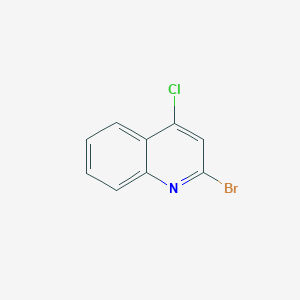 molecular formula C9H5BrClN B1312231 2-Bromo-4-chloroquinoline CAS No. 64658-05-5