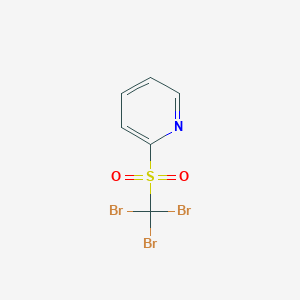 molecular formula C6H4Br3NO2S B1312236 2-Pyridyl Tribromomethyl Sulfone CAS No. 59626-33-4