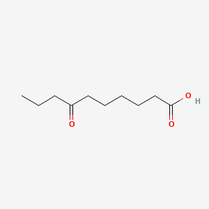 molecular formula C10H18O3 B1312248 7-氧代癸酸 CAS No. 35383-65-4