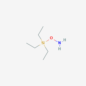 molecular formula C6H17NOSi B13122480 O-(Triethylsilyl)hydroxylamine 