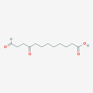 molecular formula C12H20O4 B1312249 Dodecanoic acid, 9,12-dioxo- CAS No. 51551-01-0