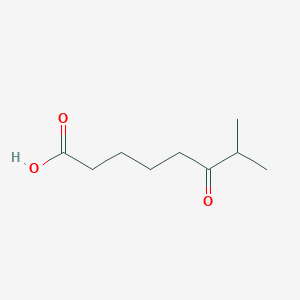 molecular formula C9H16O3 B1312250 7-甲基-6-氧代辛酸 CAS No. 59210-01-4