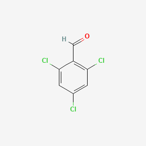 molecular formula C7H3Cl3O B1312254 2,4,6-三氯苯甲醛 CAS No. 24473-00-5