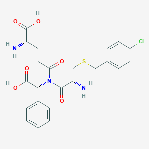gamma-Glutaminyl-S-(4-chlorobenzyl)cysteinyl-phenylglycine