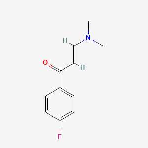 molecular formula C11H12FNO B1312260 (2E)-3-(dimethylamino)-1-(4-fluorophenyl)prop-2-en-1-one CAS No. 138716-20-8