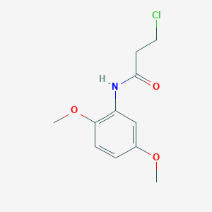 3-Chloro-n-(2,5-dimethoxyphenyl)propanamide