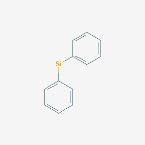 molecular formula C12H10Si B1312307 Diphenylsilane CAS No. 775-12-2