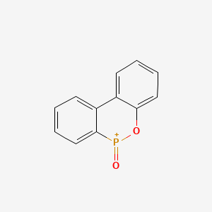 molecular formula C12H8O2P+ B1312310 6H-Dibenzo[c,E][1,2]oxaphosphinine 6-oxide CAS No. 35948-25-5