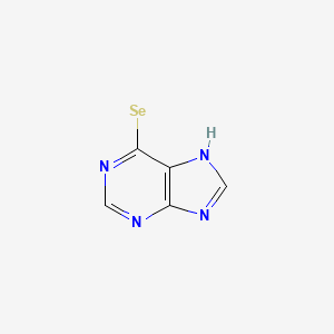molecular formula C5H3N4Se B1312311 1,7-Dihydro-6H-purine-6-selone CAS No. 5270-30-4