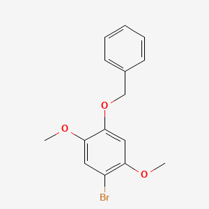 1-(Benzyloxy)-4-bromo-2,5-dimethoxybenzene