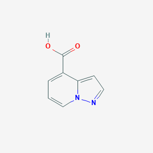 molecular formula C8H6N2O2 B1312353 Pyrazolo[1,5-a]pyridine-4-carboxylic acid CAS No. 55899-41-7