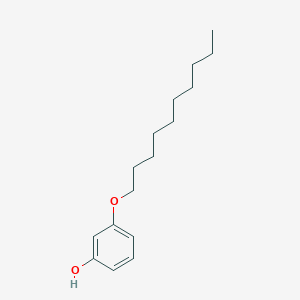 molecular formula C16H26O2 B1312363 Phenol, 3-(decyloxy)- CAS No. 103147-22-4