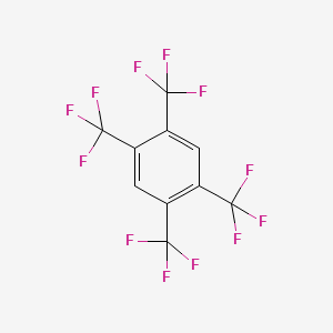 molecular formula C10H2F12 B1312366 1,2,4,5-Tetrakis(trifluoromethyl)benzene CAS No. 320-23-0