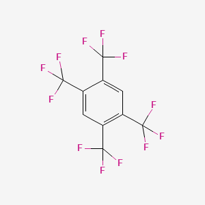 molecular formula C10H2F12 B1312366 1,2,4,5-四(三氟甲基)苯 CAS No. 320-23-0