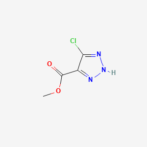 5-Chloro-1H-1,2,3-triazole-4-carboxylic acid methyl ester