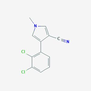 4-(2,3-Dichlorophenyl)-1-methyl-1h-pyrrole-3-carbonitrile