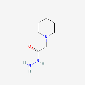 molecular formula C7H15N3O B1312390 2-(哌啶-1-基)乙酰肼 CAS No. 7408-09-5