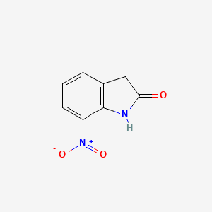 molecular formula C8H6N2O3 B1312400 7-Nitrooxindole CAS No. 25369-31-7