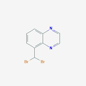 5-(Dibromomethyl)quinoxaline