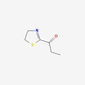 molecular formula C6H9NOS B1312406 2-Propionyl-2-thiazoline CAS No. 29926-42-9
