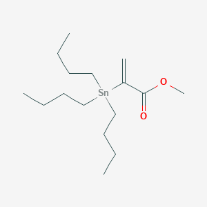 2-Propenoic acid, 2-(tributylstannyl)-, methyl ester