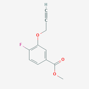 Methyl 4-fluoro-3-(prop-2-yn-1-yloxy)benzoate