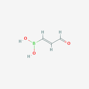 (E)-(3-Oxoprop-1-en-1-yl)boronic acid