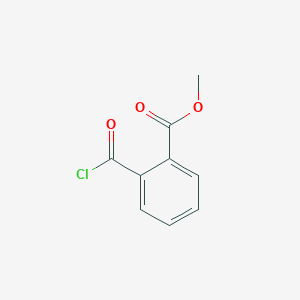 molecular formula C9H7ClO3 B1312440 Methyl 2-(chlorocarbonyl)benzoate CAS No. 4397-55-1