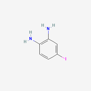 B1312451 4-Iodobenzene-1,2-diamine CAS No. 21304-38-1