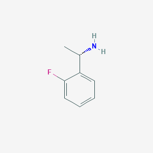 molecular formula C8H10FN B1312467 (S)-1-(2-Fluorophenyl)ethylamine CAS No. 68285-25-6