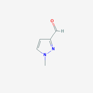 molecular formula C5H6N2O B1312469 1-methyl-1H-pyrazole-3-carbaldehyde CAS No. 27258-32-8