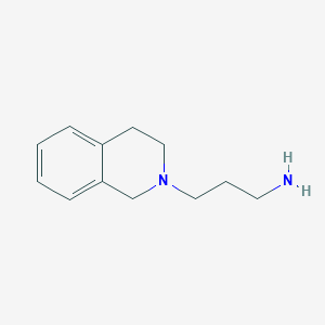 molecular formula C12H18N2 B1312475 3-(3,4-dihydroisoquinolin-2(1H)-yl)propan-1-amine CAS No. 5596-87-2