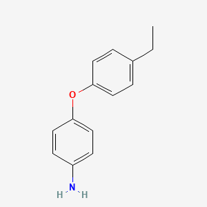 molecular formula C14H15NO B1312478 4-(4-Ethylphenoxy)aniline CAS No. 41295-21-0