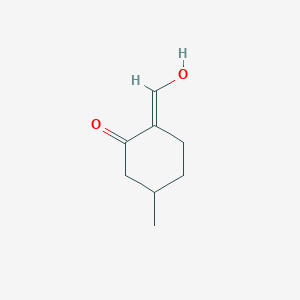 (2E)-2-(Hydroxymethylidene)-5-methylcyclohexan-1-one