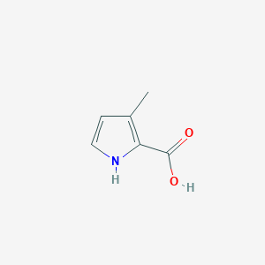 molecular formula C6H7NO2 B1312489 3-methyl-1H-pyrrole-2-carboxylic Acid CAS No. 90724-57-5