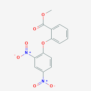 molecular formula C14H10N2O7 B1312531 Methyl 2-(2,4-dinitrophenoxy)benzoate CAS No. 2363-41-9