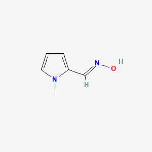 molecular formula C6H8N2O B1312541 1-甲基-1H-吡咯-2-甲醛肟 CAS No. 55970-42-8