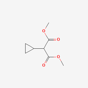 molecular formula C8H12O4 B1312573 Dimethyl cyclopropylmalonate 