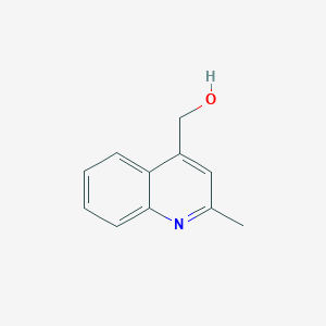 molecular formula C11H11NO B1312581 (2-Methylquinolin-4-yl)methanol CAS No. 4939-28-0