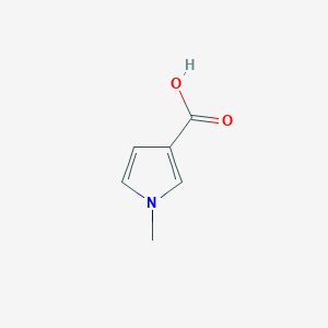 molecular formula C6H7NO2 B1312582 1-甲基-1H-吡咯-3-羧酸 CAS No. 36929-61-0