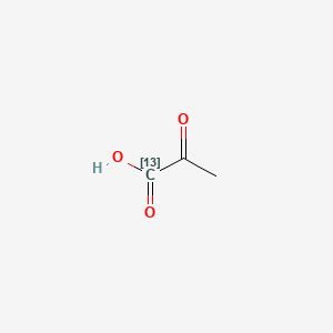 molecular formula C3H4O3 B1312583 2-oxo(113C)propanoic acid CAS No. 99124-30-8