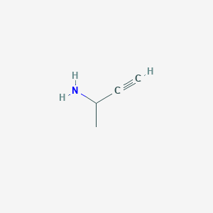 molecular formula C4H7N B1312585 But-3-yn-2-amine CAS No. 30389-17-4