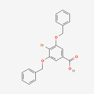 3,5-Bis(benzyloxy)-4-bromobenzoic acid