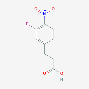 3-(3-Fluoro-4-nitrophenyl)propanoic acid