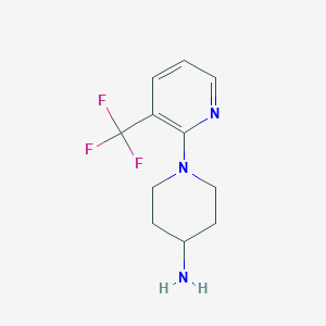 1-[3-(Trifluoromethyl)pyridin-2-yl]piperidin-4-amine