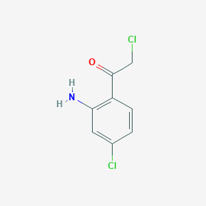 1-(2-Amino-4-chlorophenyl)-2-chloro-ethanone
